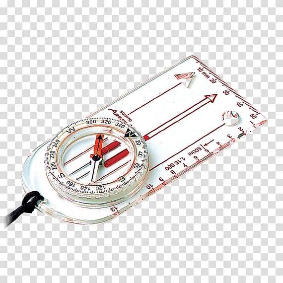 Thumb compass Suunto Oy Orienteering Map, compass needle transparent background PNG clipart