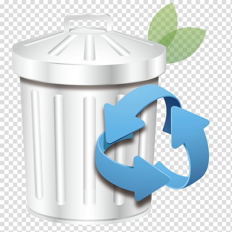 Paper Waste container, trash container transparent background PNG clipart