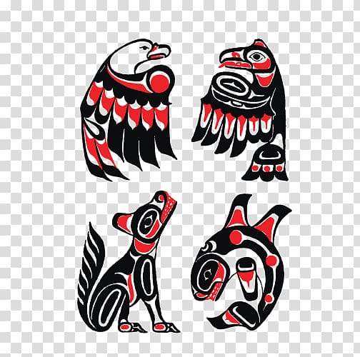 Klemtu Great Bear Rainforest First Nations Kitasoo/Xaixais First Nation, totem tattoo transparent background PNG clipart