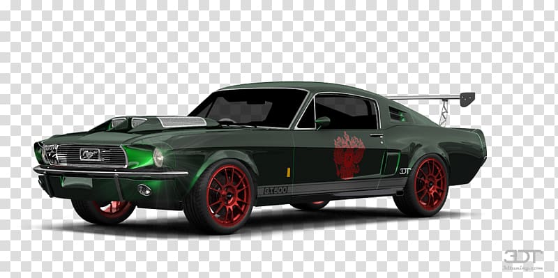 First Generation Ford Mustang Model car Ford Motor Company Automotive design, car transparent background PNG clipart