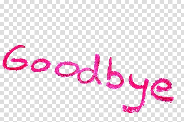 Goodbye transparent background PNG clipart