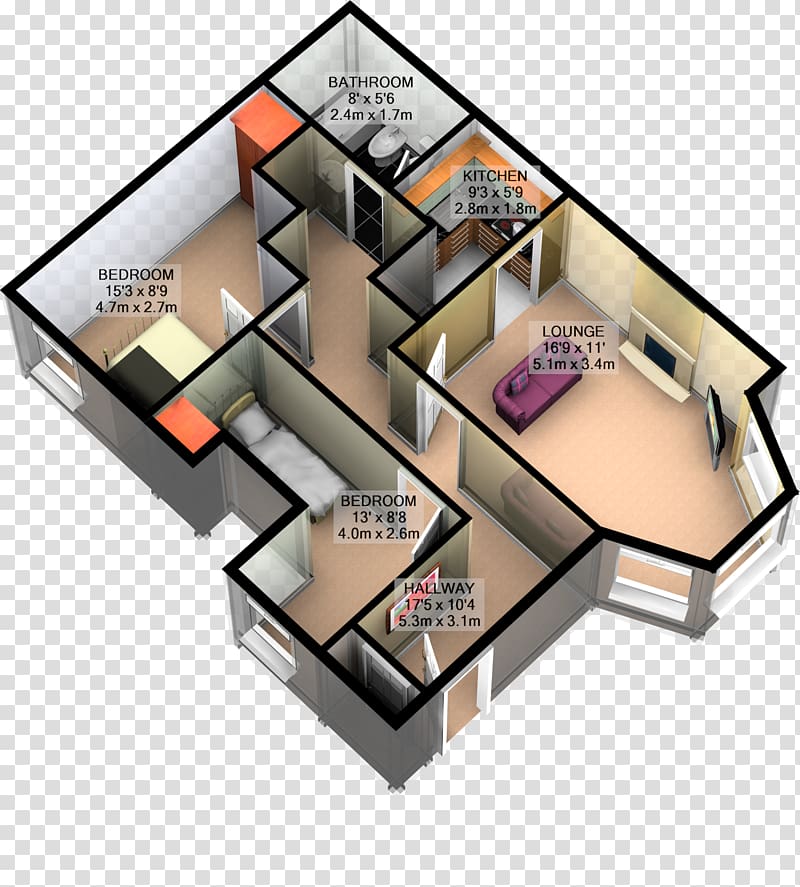 Floor Plan Angle Design Transparent Background Png Clipart