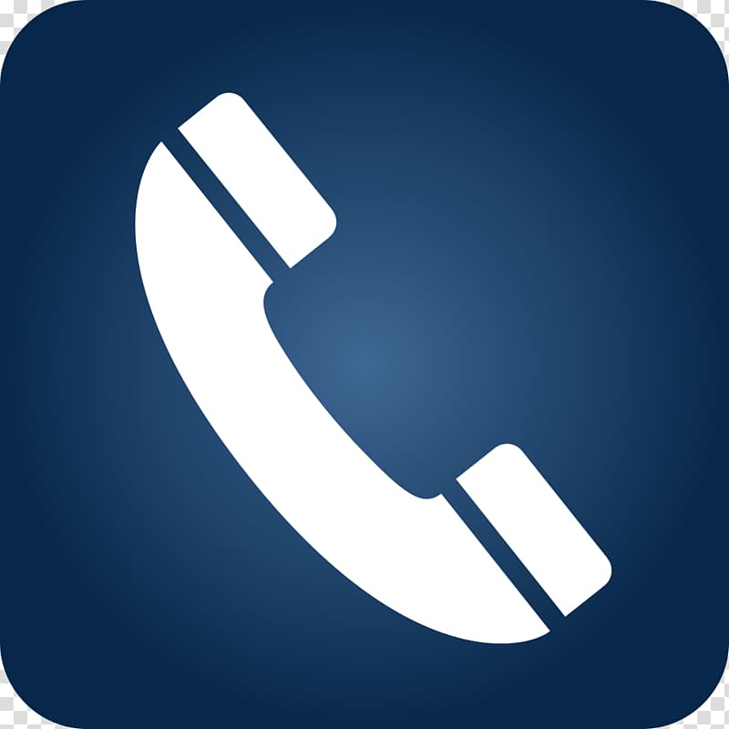 white handset , iPhone Computer Icons Telephone Symbol , Telephone Icon Blue Gradient transparent background PNG clipart