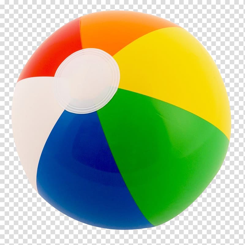 multicolored beach ball illustration, Beach ball, Beach Ball transparent background PNG clipart