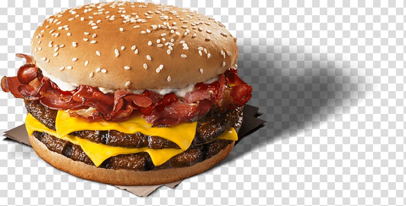 Cheeseburger Whopper Hamburger Fast food Breakfast sandwich, Burger Restaurant transparent background PNG clipart