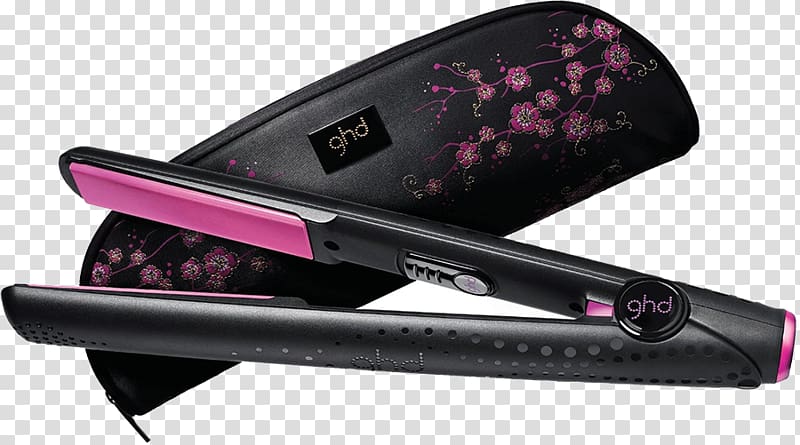 Hair iron Hair Care Good Hair Day Hair Dryers, pink cherry transparent background PNG clipart