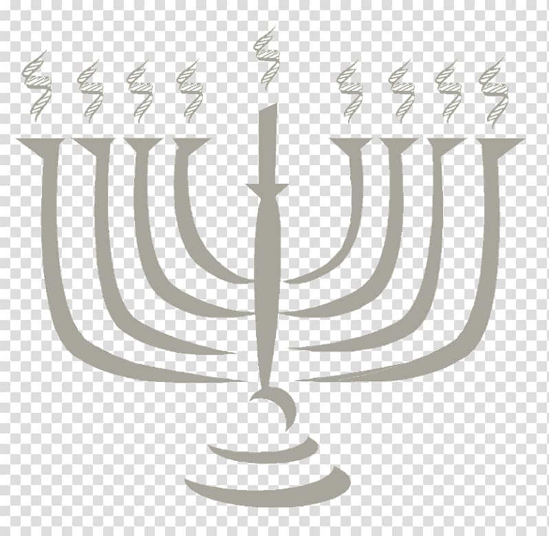 Menorah Hanukkah Light Judaism, Hanukkah Candle Holders transparent background PNG clipart