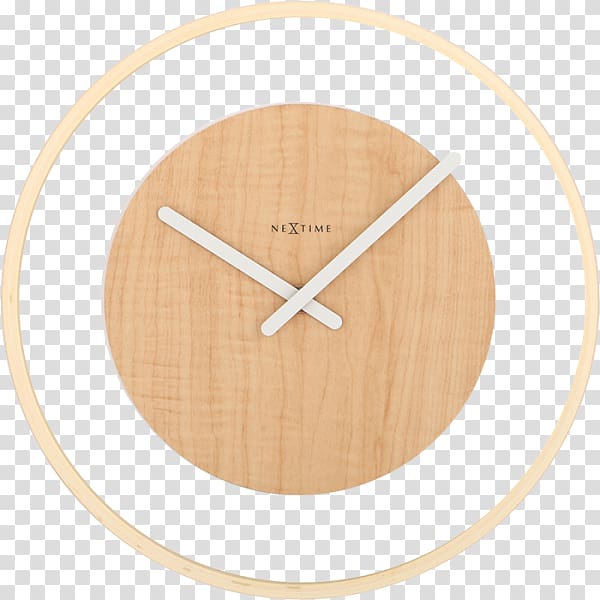NeXtime Wood Loop Wall Clock NeXtime Cloudy Wall Clock, 37 x 29 x 4.9 cm, Wood,Blue Wall Clocks Nextime Hands Wall Clock, wooden wall clocks transparent background PNG clipart