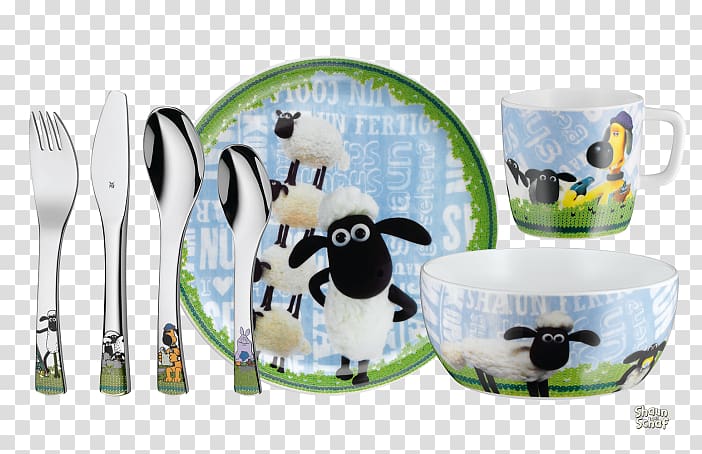 Cutlery Tableware WMF Group Place Mats, shaun the sheep transparent background PNG clipart