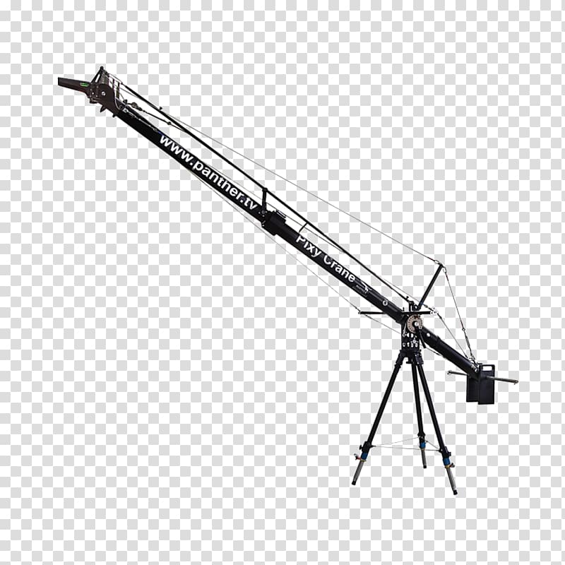 Crane shot Jib Grip Machine, crane transparent background PNG clipart