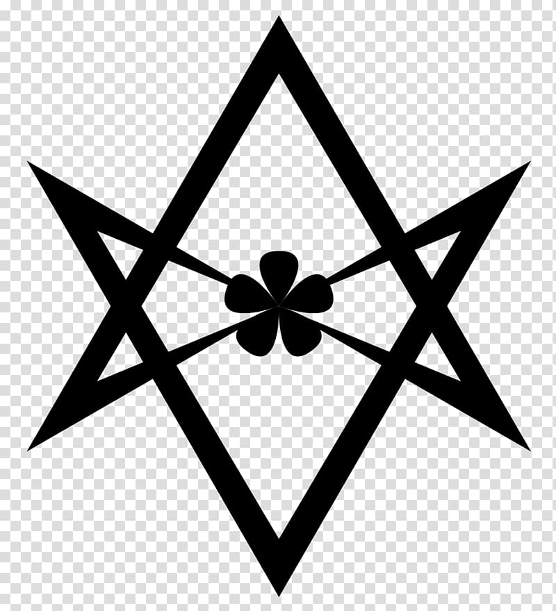 The Book of the Law Unicursal hexagram Thelema Hermetic Order of the Golden Dawn, symbol transparent background PNG clipart