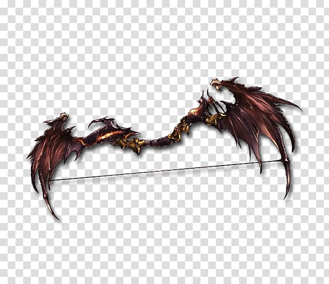 Granblue Fantasy Rage of Bahamut bow Weapon, bow transparent background PNG clipart