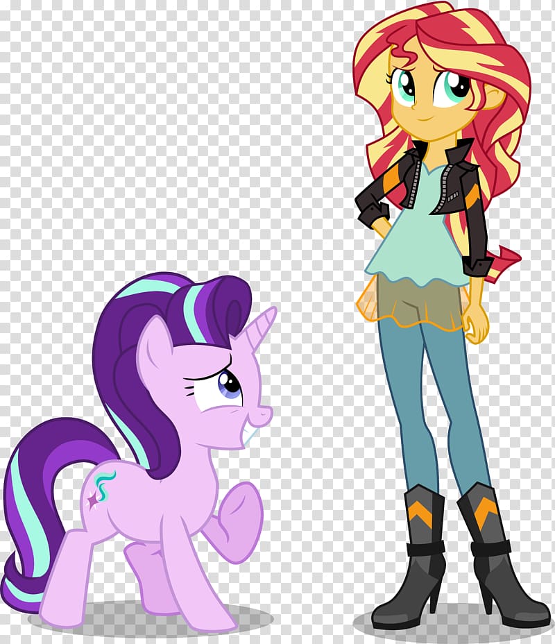 My Little Pony: Equestria Girls Sunset Shimmer Pinkie Pie Applejack, shimmer transparent background PNG clipart
