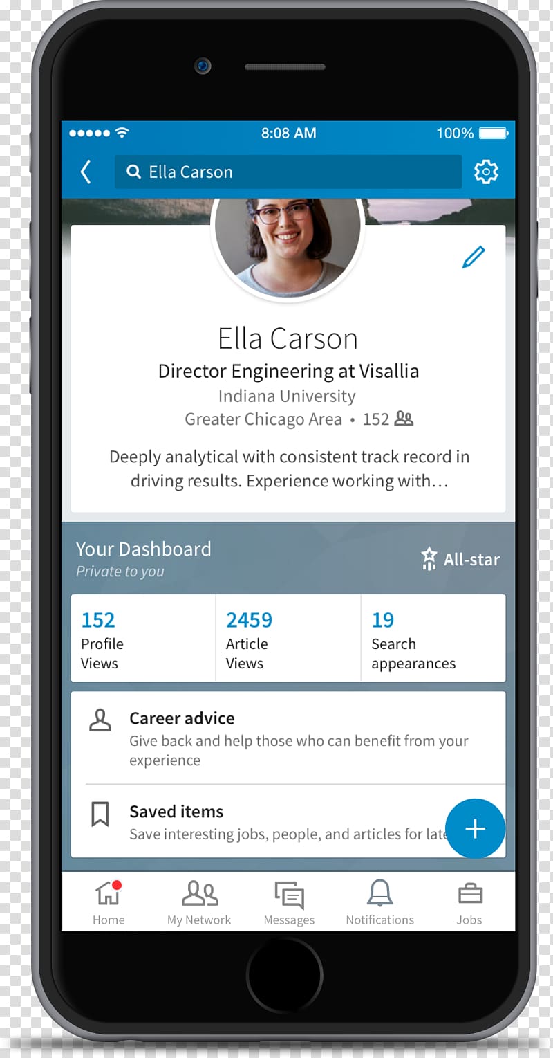 Smartphone LinkedIn Social media User profile Facebook, smartphone transparent background PNG clipart