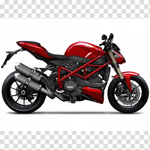 Exhaust system Ducati Streetfighter Motorcycle, ducati transparent background PNG clipart