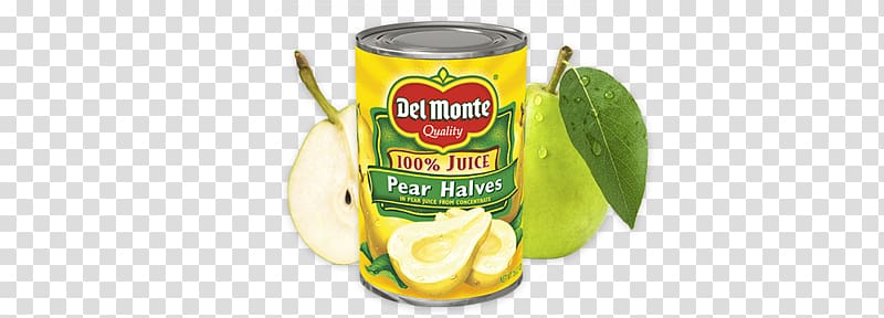 Juice Cocktail Del Monte Foods Syrup, pear juice transparent background PNG clipart