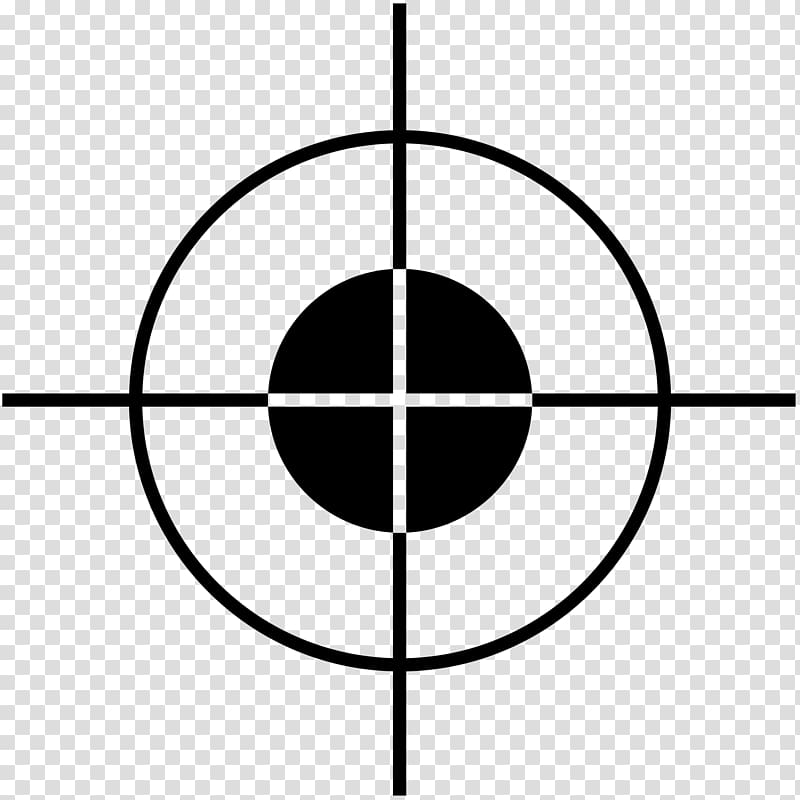 target illustration, Sniper rifle Telescopic sight, Sight transparent background PNG clipart