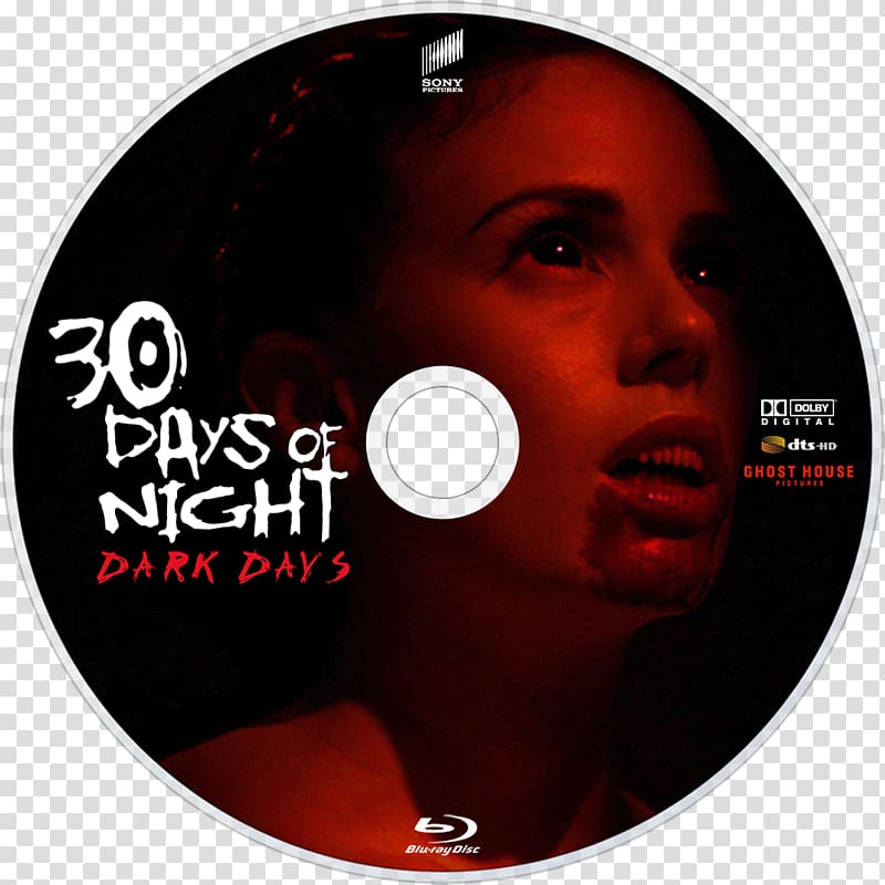 30 Days of Night: Dark Days Film Blu-ray disc Sequel, 30 Days transparent background PNG clipart