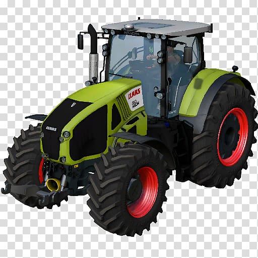 Farming Simulator 17 Avenue de Laon Mod Tractor Claas Axion, Farming Simulator transparent background PNG clipart