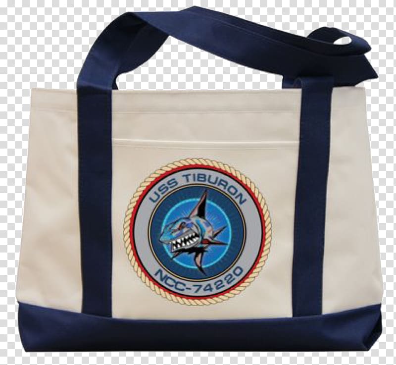 Tote bag Tiburon Marines, bag transparent background PNG clipart