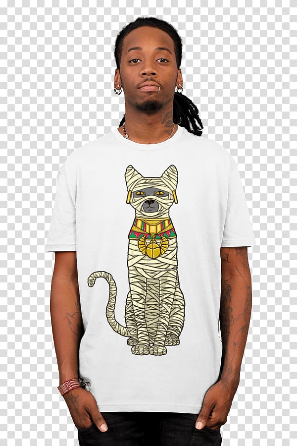 T-shirt Cat Threadless, T-shirt transparent background PNG clipart