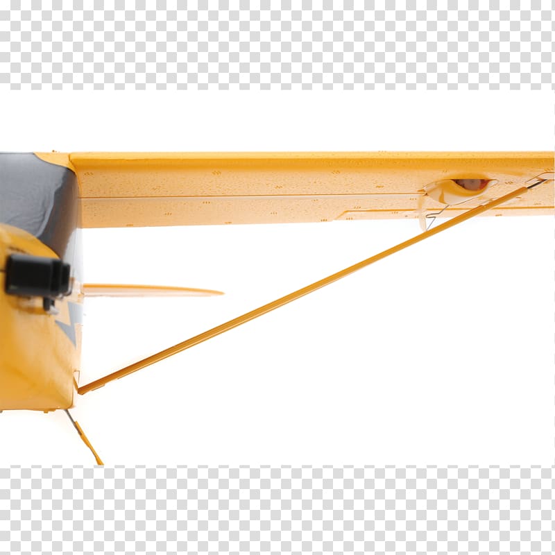 E-flite UMX J-3 Cub Aircraft Radio control Yellow, cub transparent background PNG clipart
