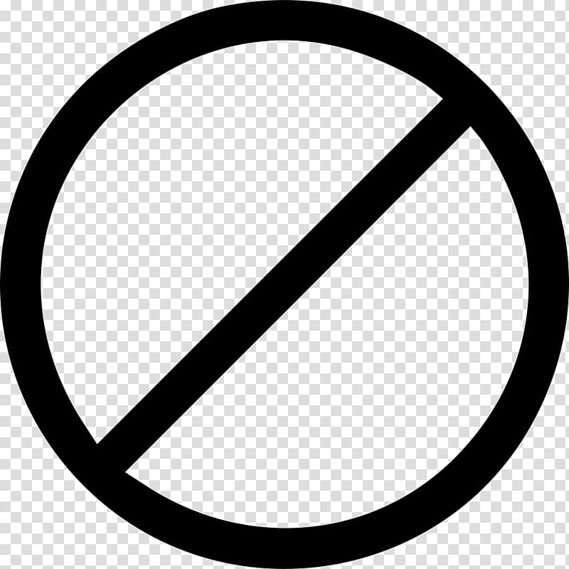 No symbol Circle , prohibited passage transparent background PNG clipart