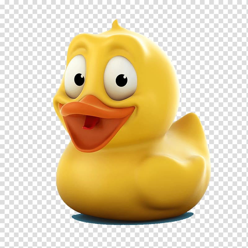 Duck Cartoon, Little yellow duck transparent background PNG clipart