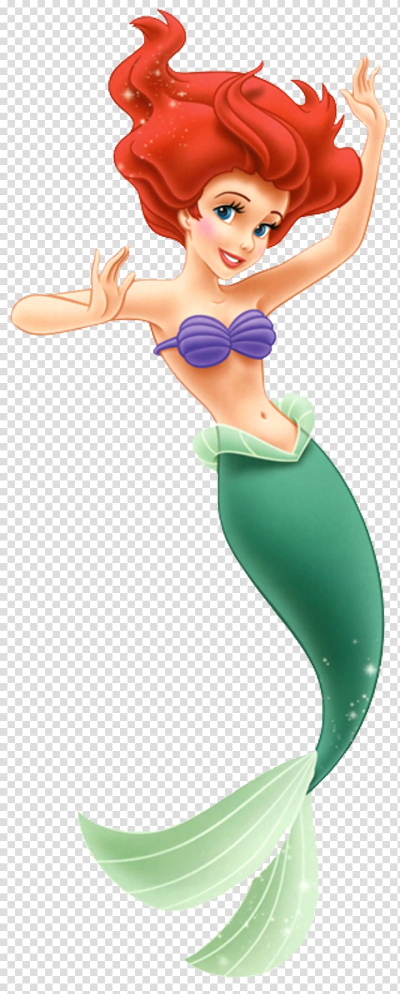 Ariel of Little Mermaid illustration, Ariel The Little Mermaid Attina Rapunzel, Ariel transparent background PNG clipart