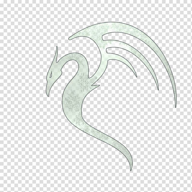 Legendary creature Font, Ice dragon transparent background PNG clipart