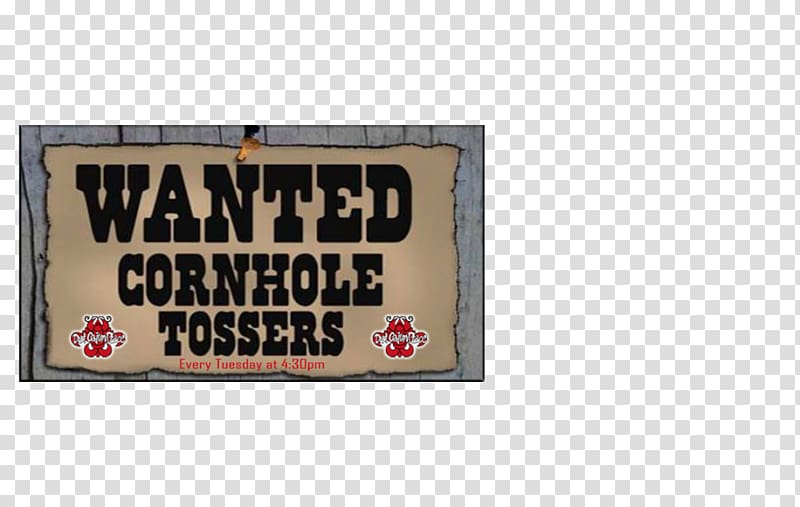 Advertising Cornhole Wanted poster Brand, corn hole transparent background PNG clipart