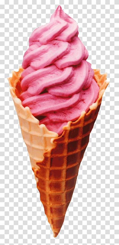 Ice Cream Cones Waffle Frozen yogurt Chocolate ice cream, GLACE transparent background PNG clipart