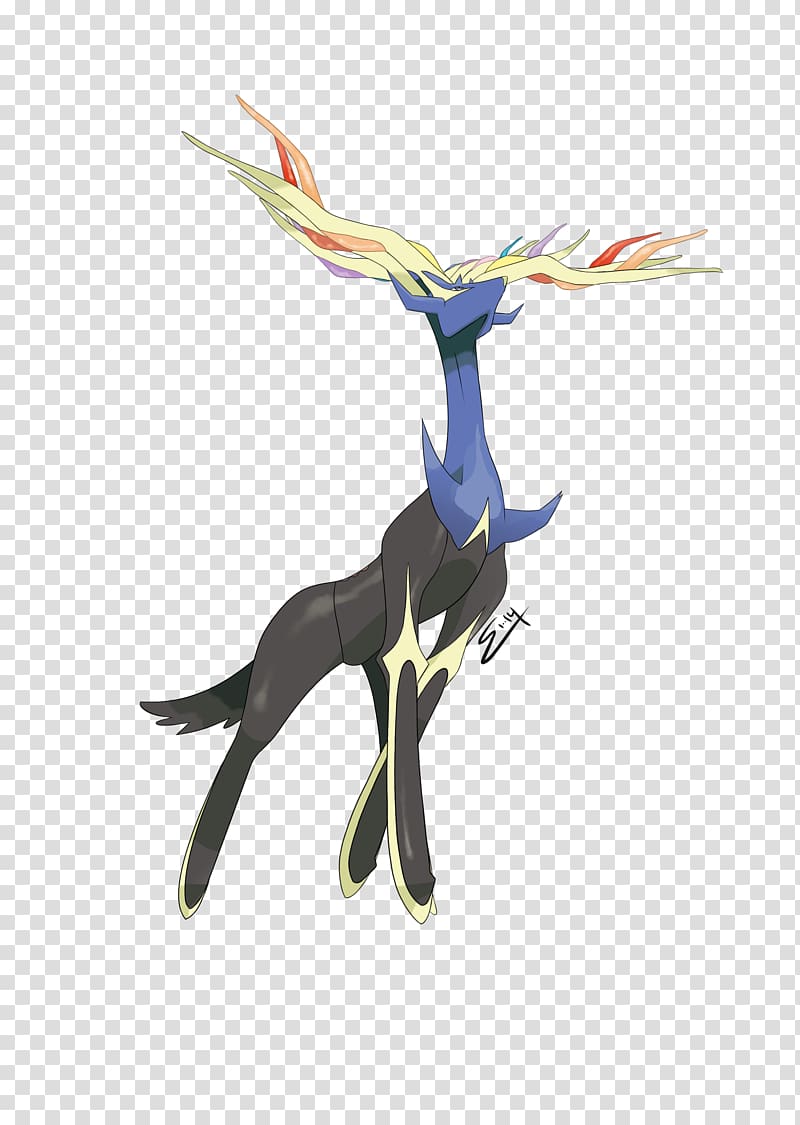 Xerneas Pokémon Omega Ruby and Alpha Sapphire Ash Ketchum Drawing, Walkthrough transparent background PNG clipart