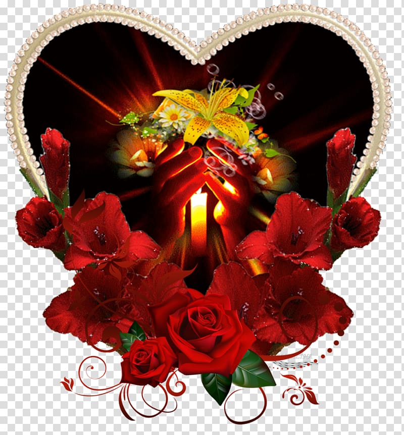 Emoticon Gfycat Smiley, fleur en forme de coeur transparent background PNG clipart