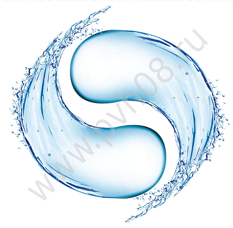 Water ionizer Yin and yang The Healing Power of Water, drops transparent background PNG clipart