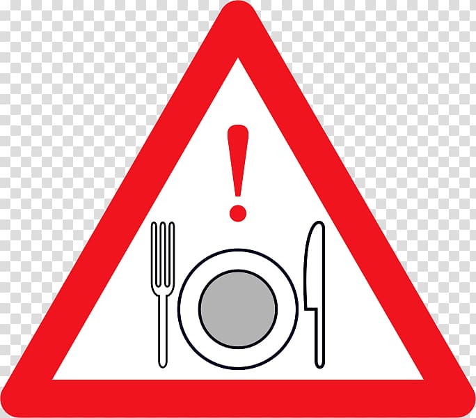 The Highway Code Car Traffic sign Warning sign, eating disorder transparent background PNG clipart