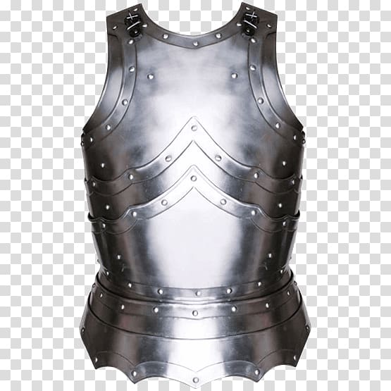 Breastplate Cuirass Components of medieval armour Plate armour, armour transparent background PNG clipart