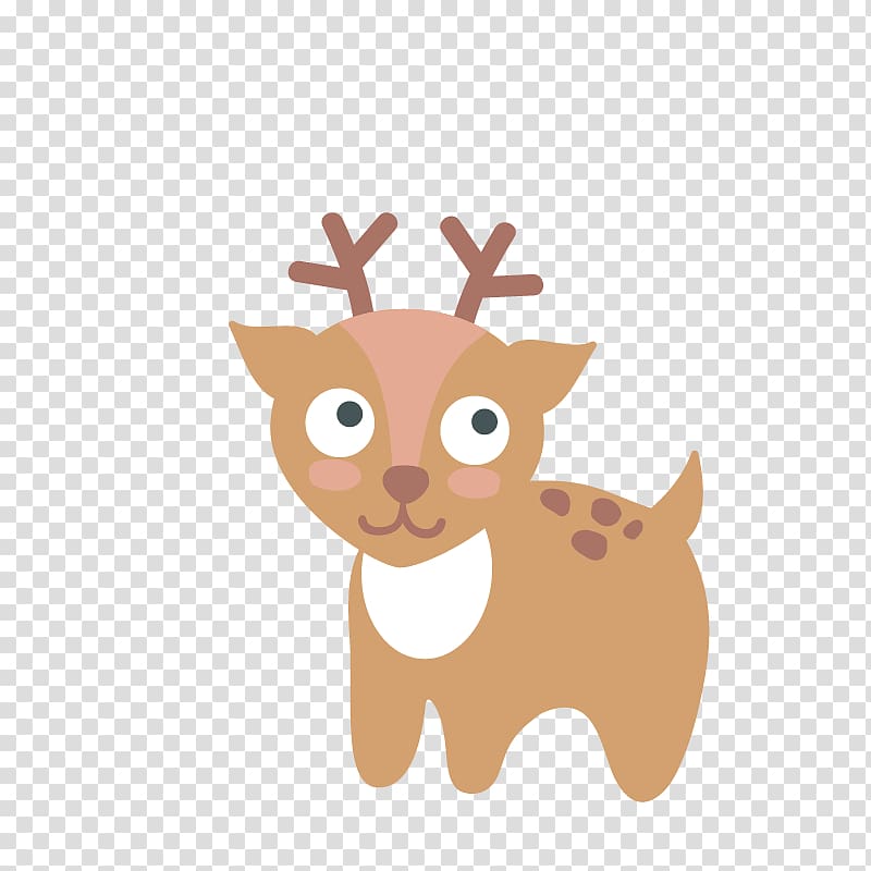 Red deer, Brown Deer transparent background PNG clipart