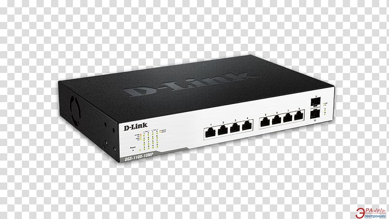 Power over Ethernet Gigabit Ethernet Network switch Port, optical fiber transparent background PNG clipart