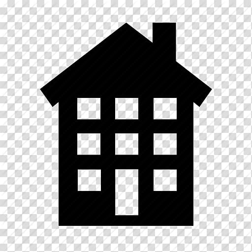 black house illustration, Computer Icons Backpacker Hostel , And Use Hotel transparent background PNG clipart