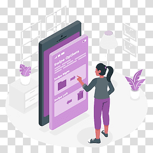 illustration, Swipe options, options, phone, device, preferences, settings transparent background PNG clipart thumbnail