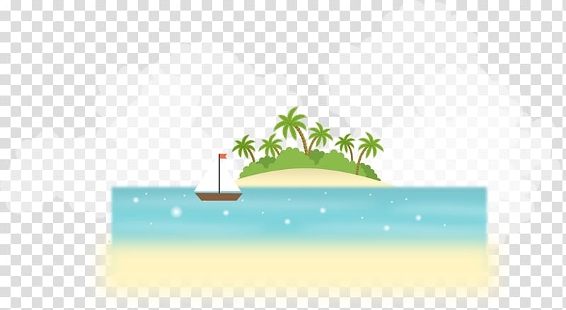 Illustration, Island transparent background PNG clipart