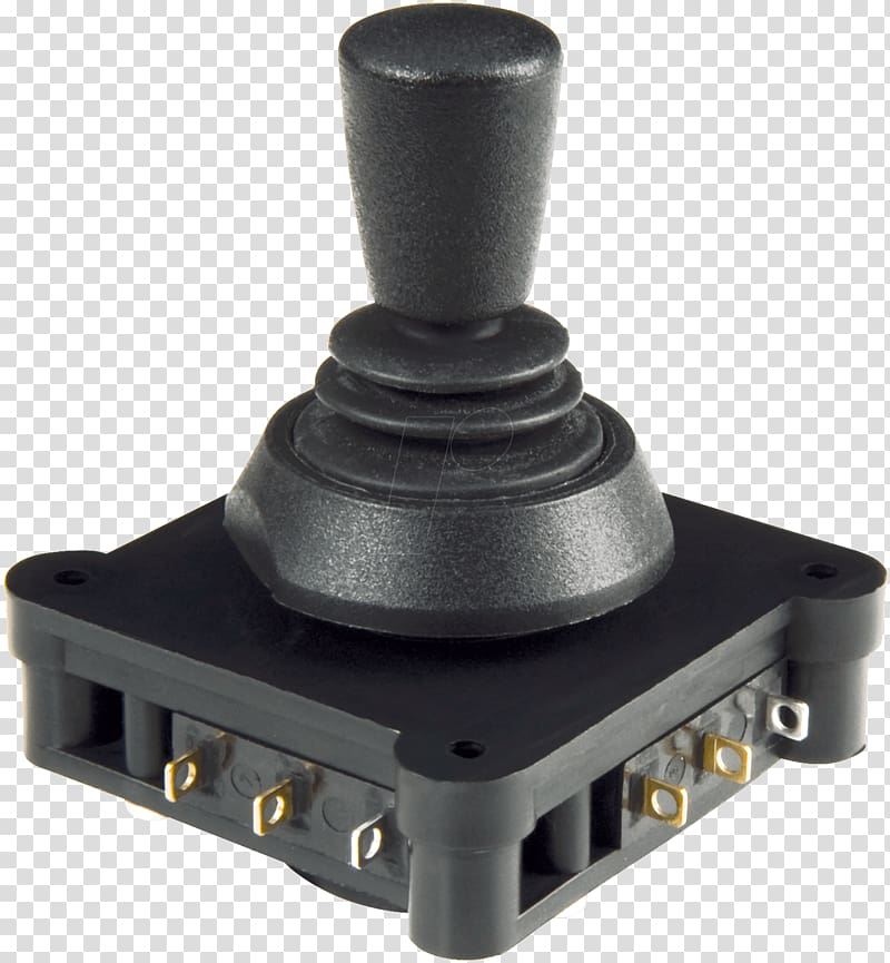 Joystick Rotary encoder Miniature snap-action switch Electrical Switches Electronics, joystick transparent background PNG clipart