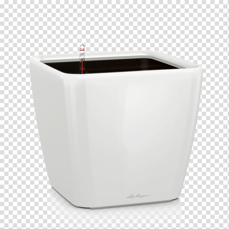 Cachepot White Color Jardiniere Flower box, lechuza transparent background PNG clipart