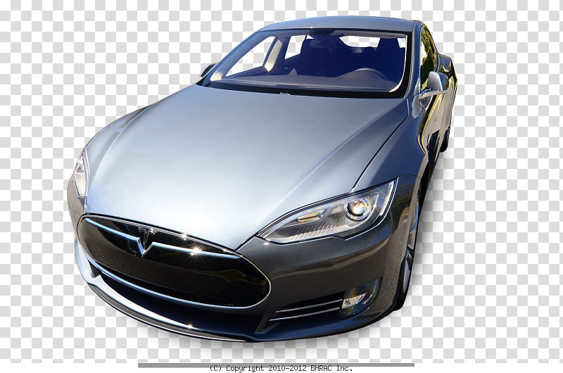 Tesla Model S Mid-size car Sports car Full-size car, car transparent background PNG clipart