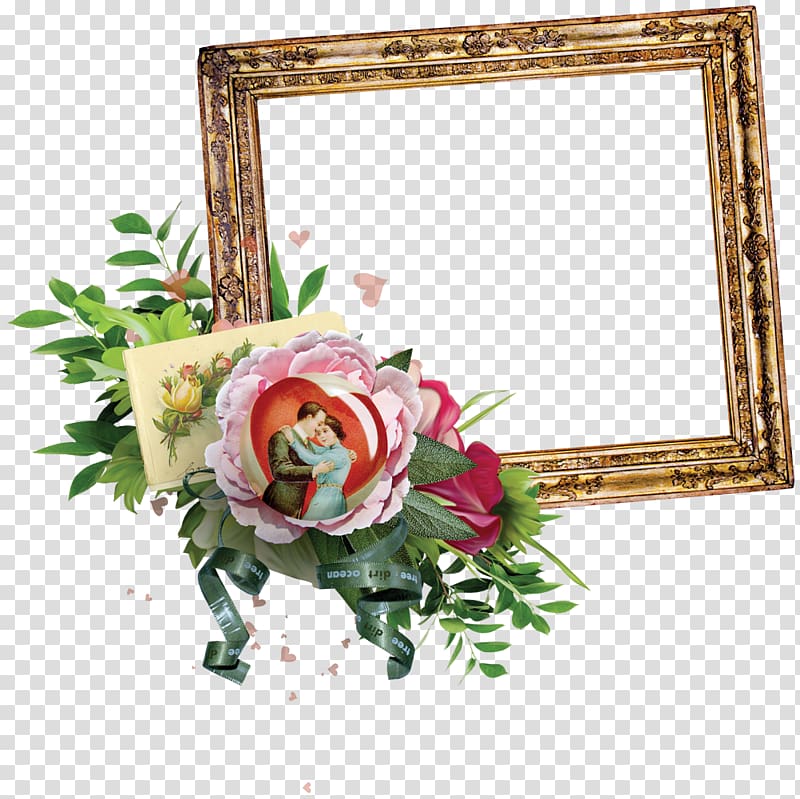 Flower frame Watercolor painting , Watercolor Floral Border Floral Border label transparent background PNG clipart