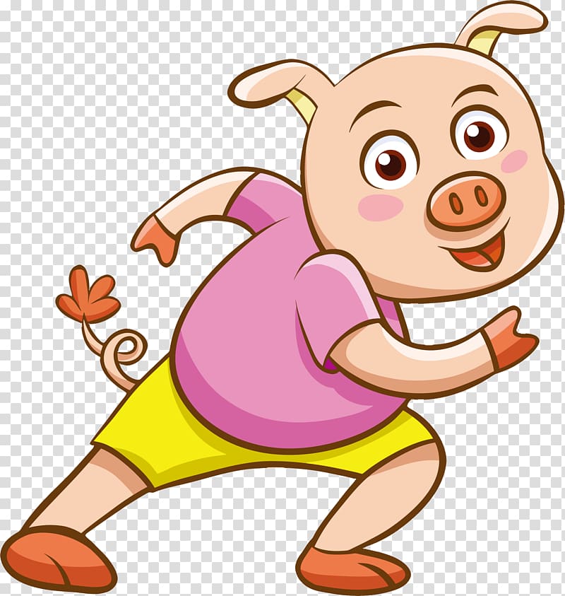 Piglet Domestic pig Cartoon , pig transparent background PNG clipart