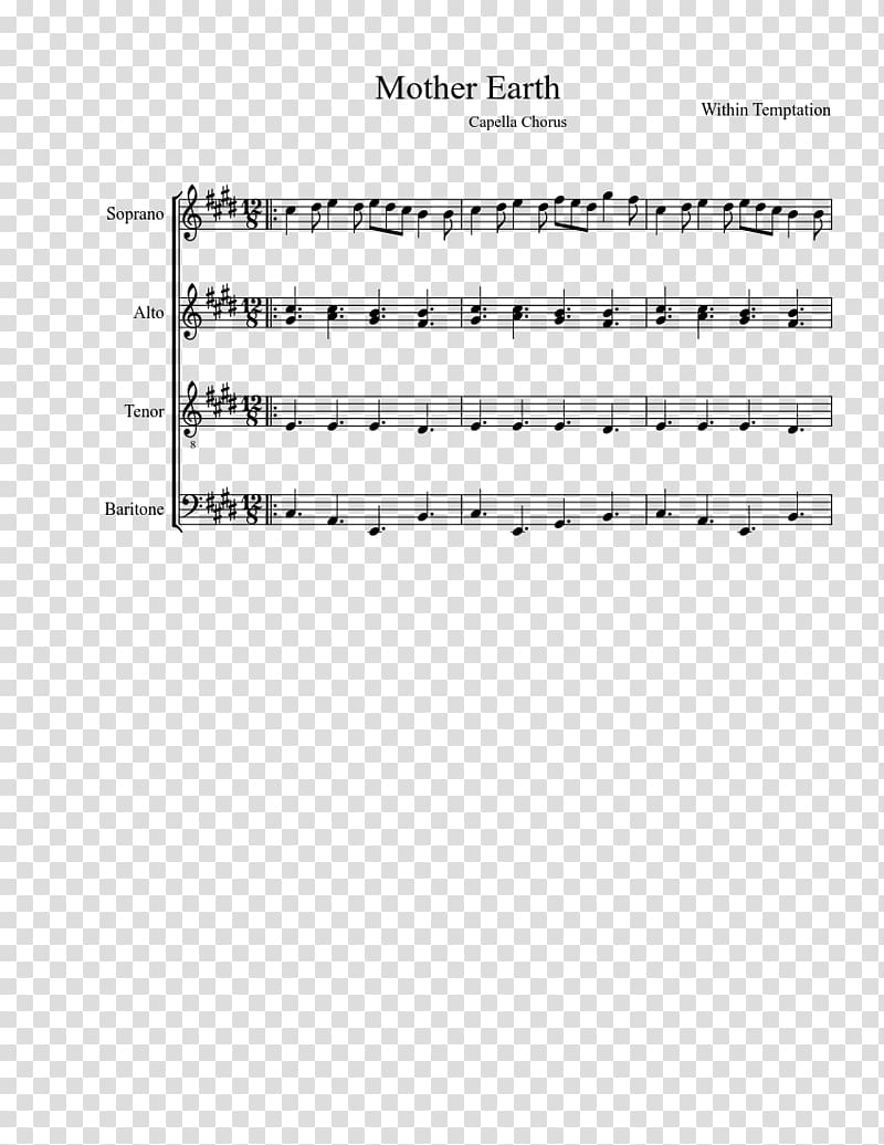 Sheet Music Minor scale Violin Piano Chord, within temptation transparent background PNG clipart