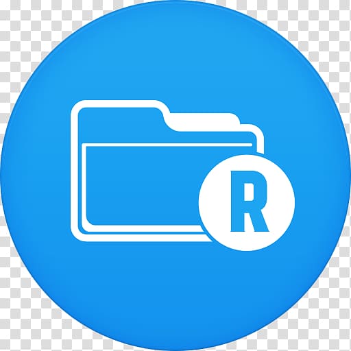 folder icon , blue computer icon area text, Root explorer transparent background PNG clipart