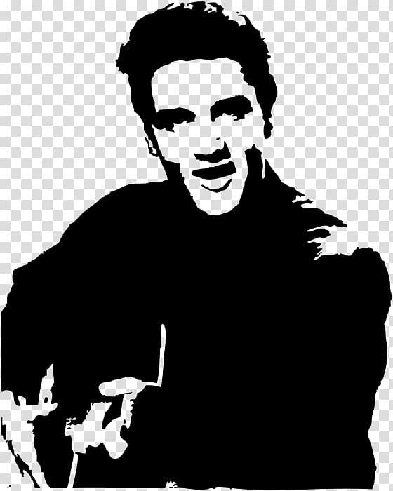 Elvis Presley Wall decal Sticker Rock and roll, Elvis Presley transparent background PNG clipart